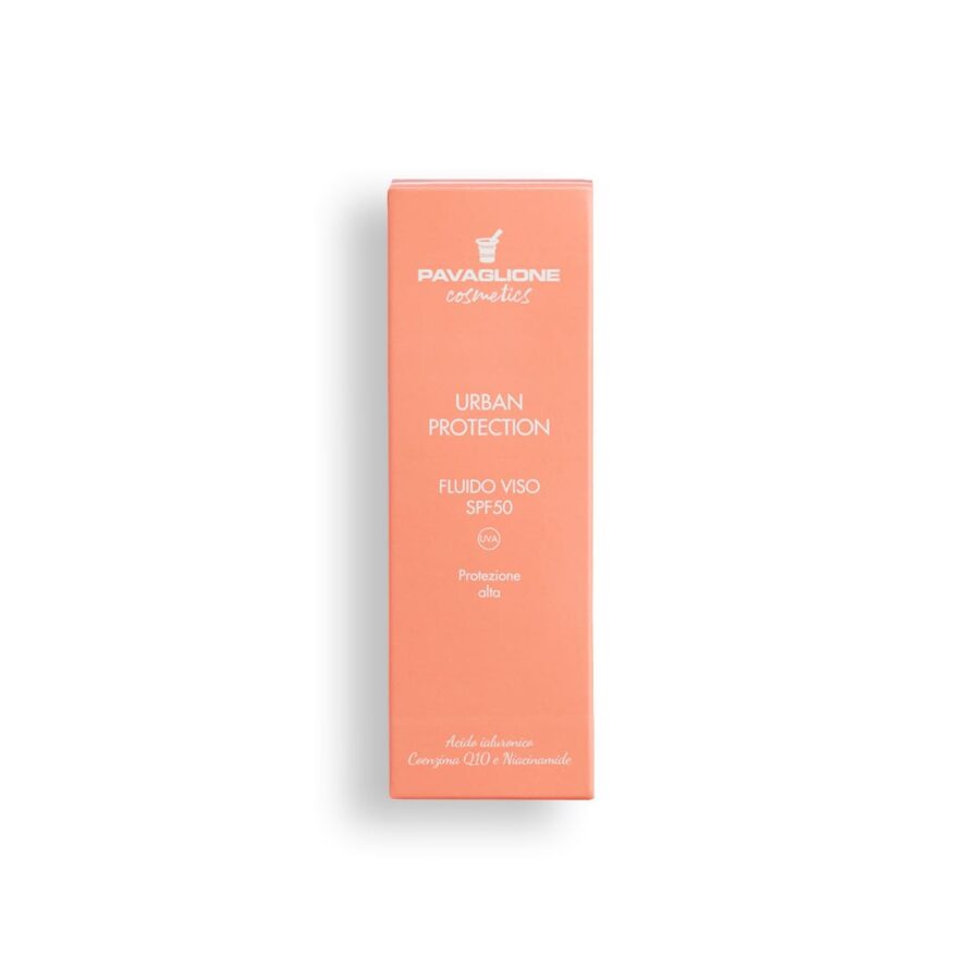 urban protection crema solare viso pavaglione cosmetics