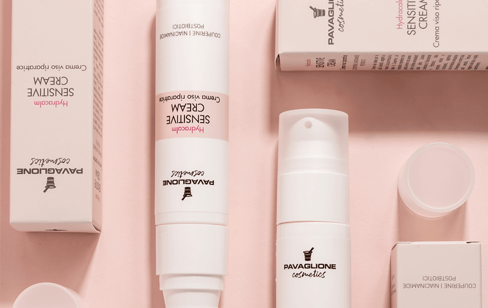 Pavaglione Cosmetics Linea Hydracalm – pelle sensibile 